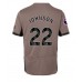 Tottenham Hotspur Brennan Johnson #22 Tredjedrakt Dame 2023-24 Korte ermer